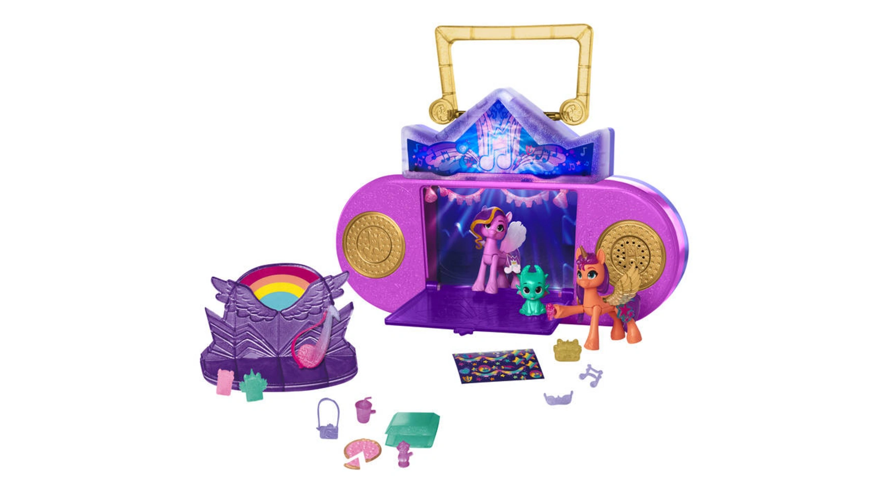 Hasbro Радио My Little Pony Magic Melody набор для творчества раскрась пони пони поёт и светится цвета микс