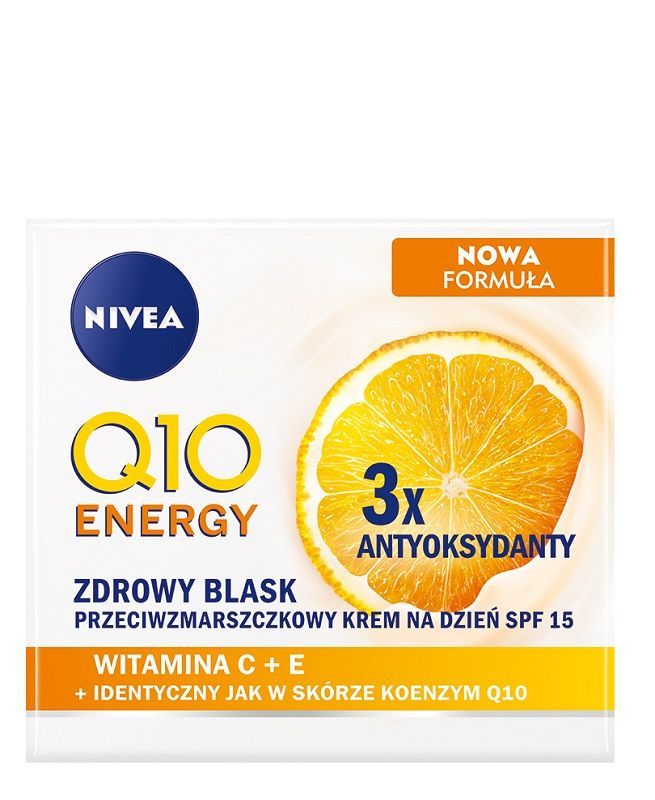 Nivea Q10 Energy Zdrowy Blask дневной крем для лица, 50 ml дневной крем для лица pack q10 tratamiento completo antiedad nivea set 2 productos