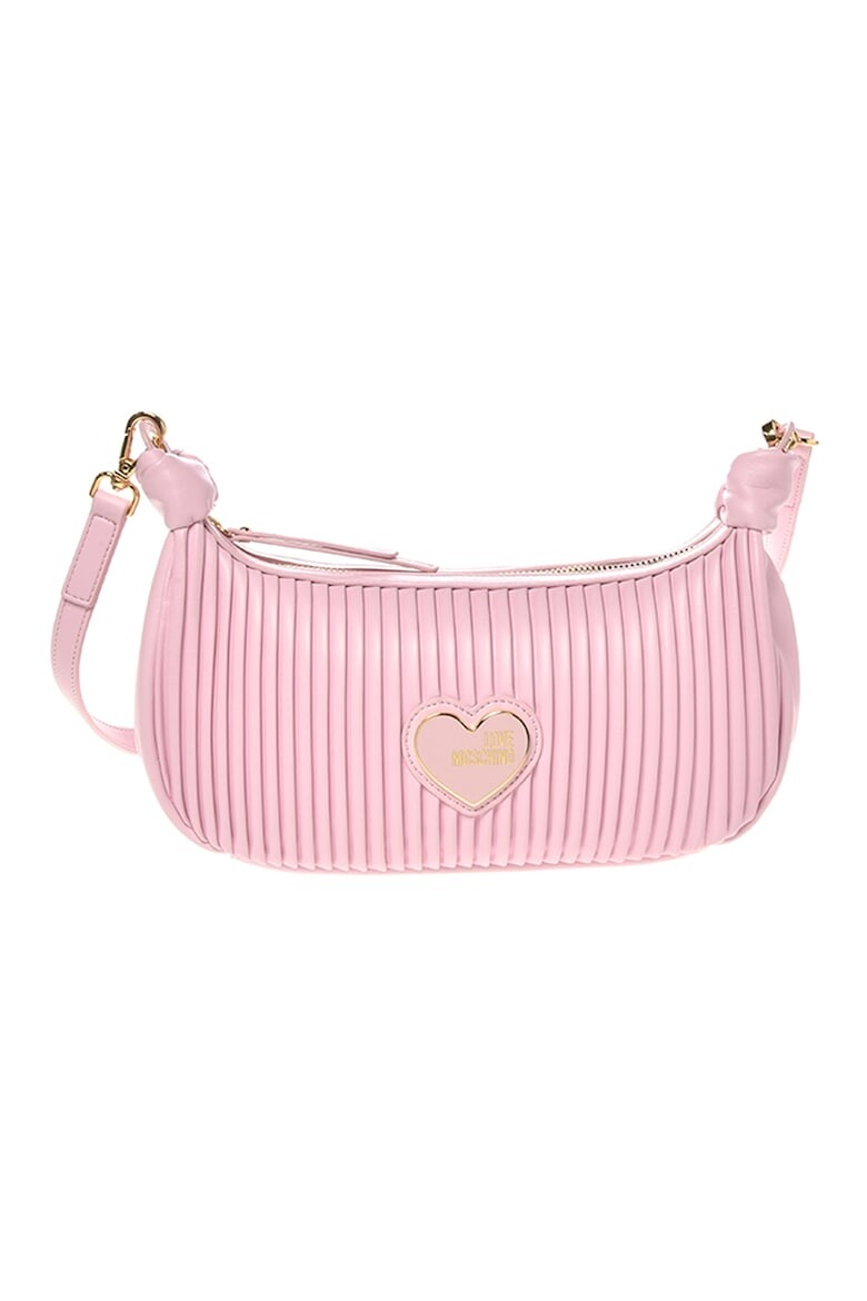 

Сумка через плечо со складками Love Moschino, розовый