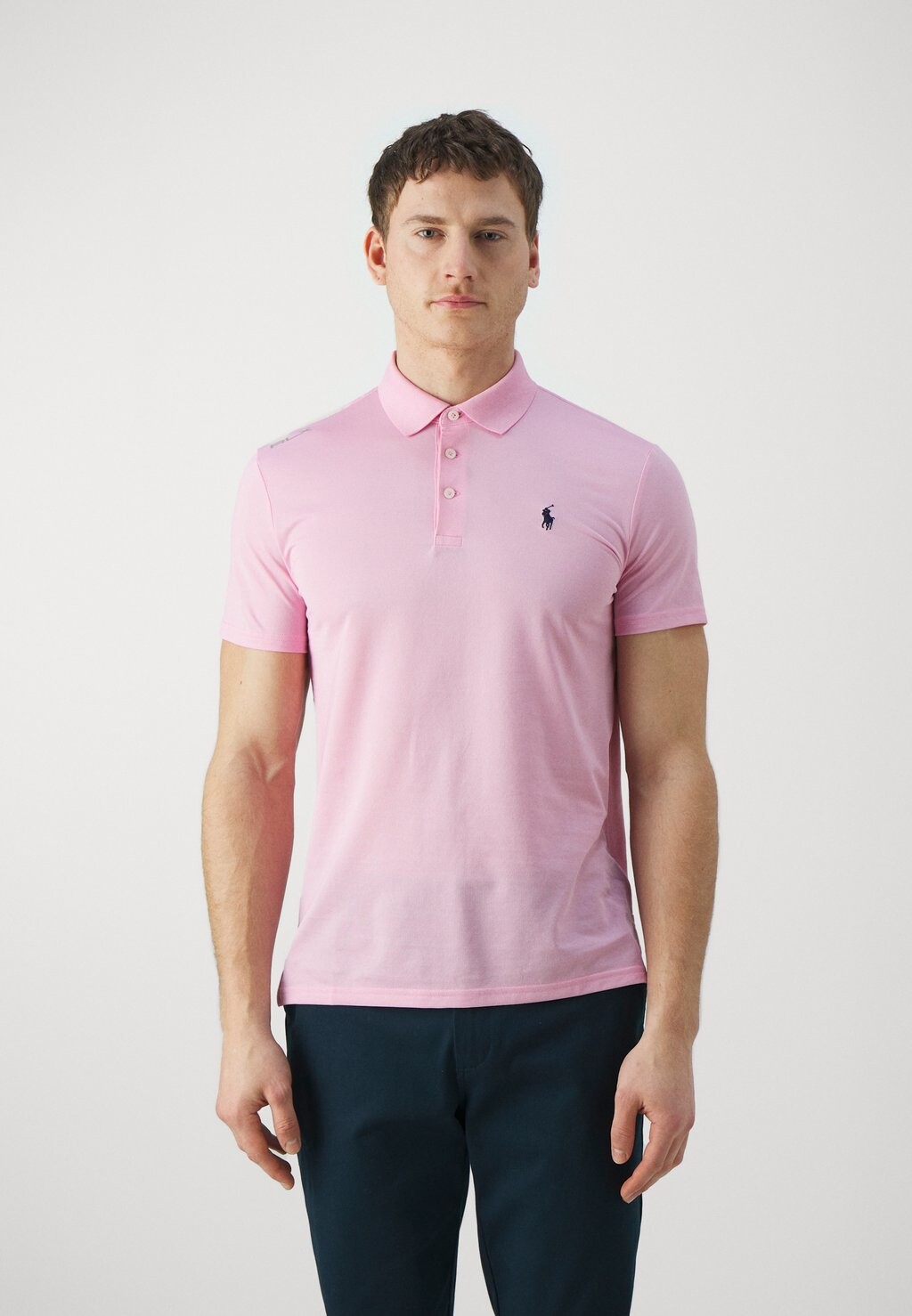 

Рубашка-поло SHORT SLEEVE Polo Ralph Lauren, цвет pink flamingo