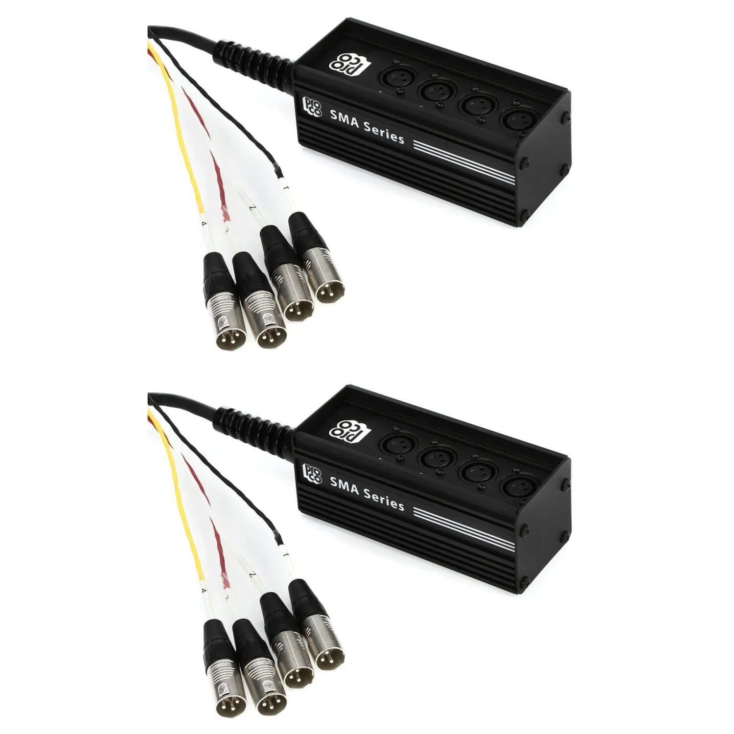 

Pro Co SMAST 4-канальный XLR Drop Snake — 25 футов (2 шт.)