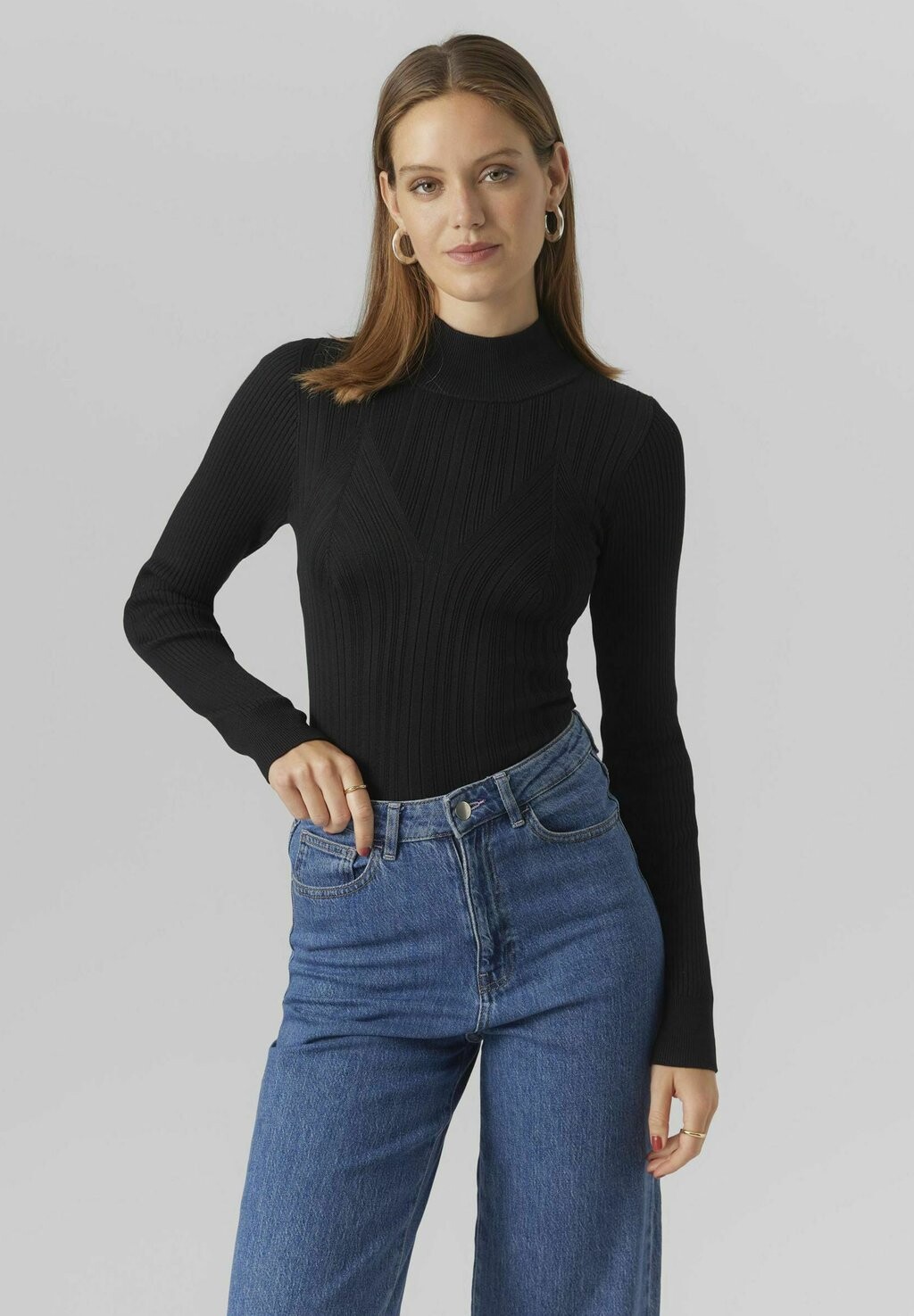 

Свитшот Vero Moda VMSALLY LS GA, черный