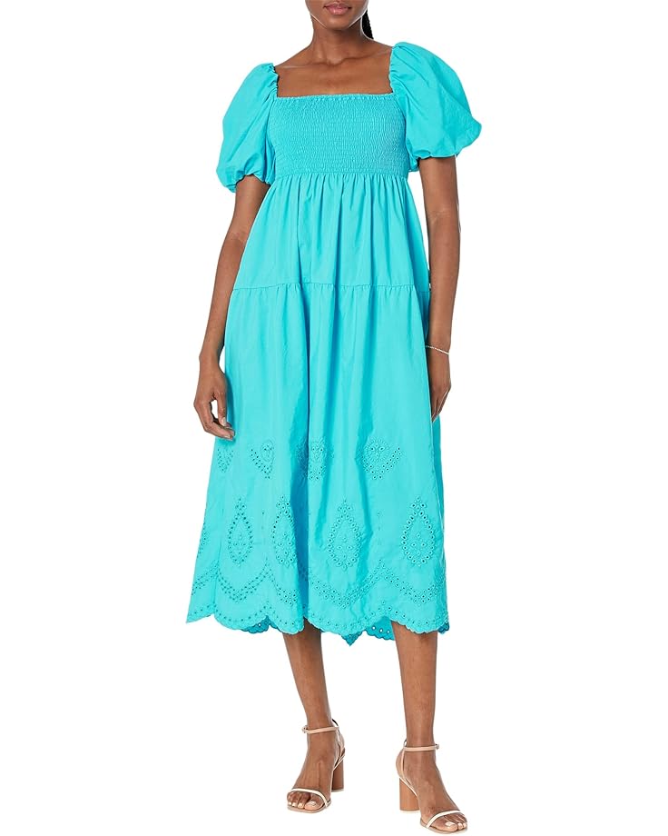Платье line and dot River, цвет Turquoise ковер первый мебельный line turquoise