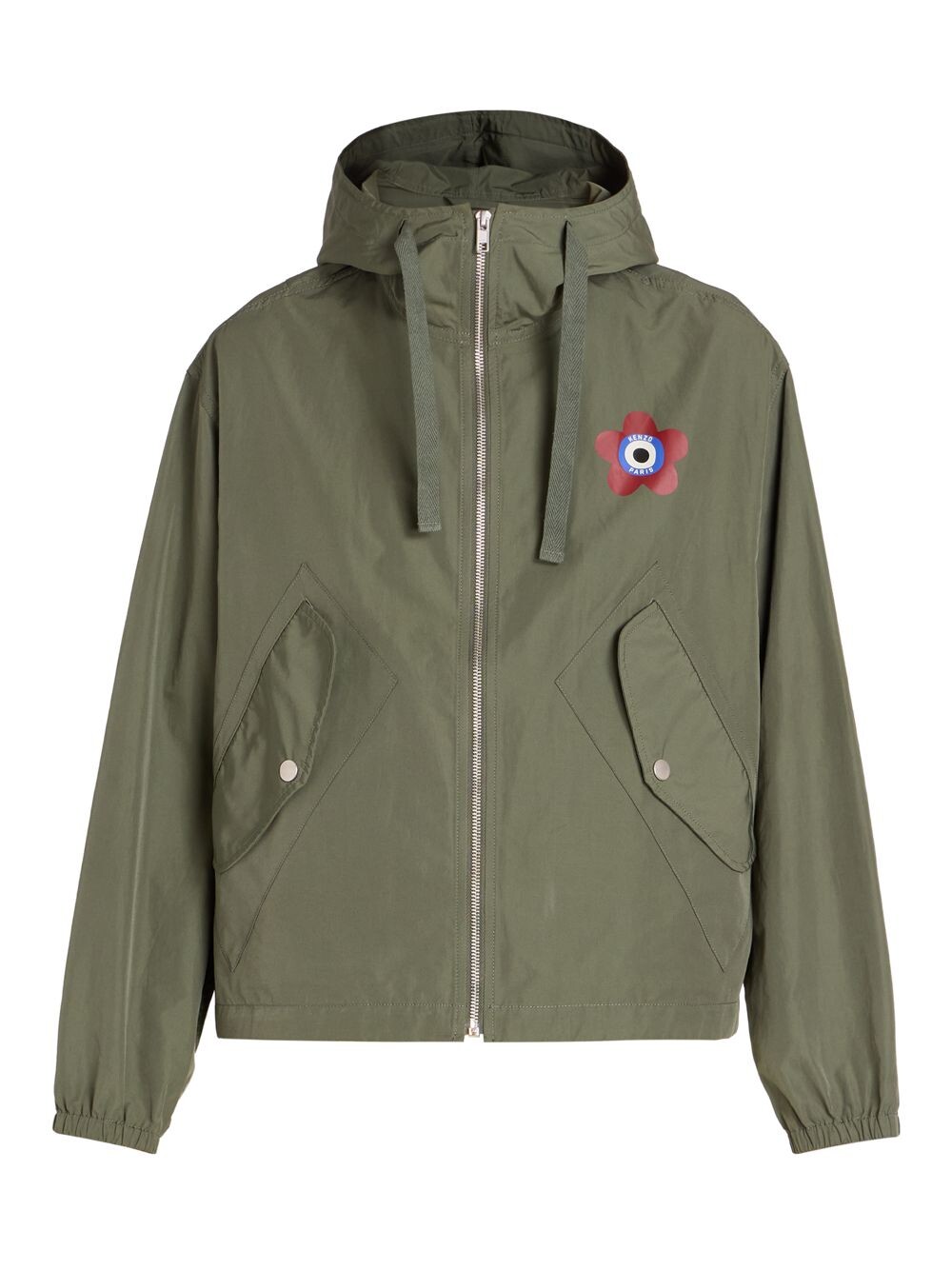 

Ветровка Flower Target KENZO, хаки