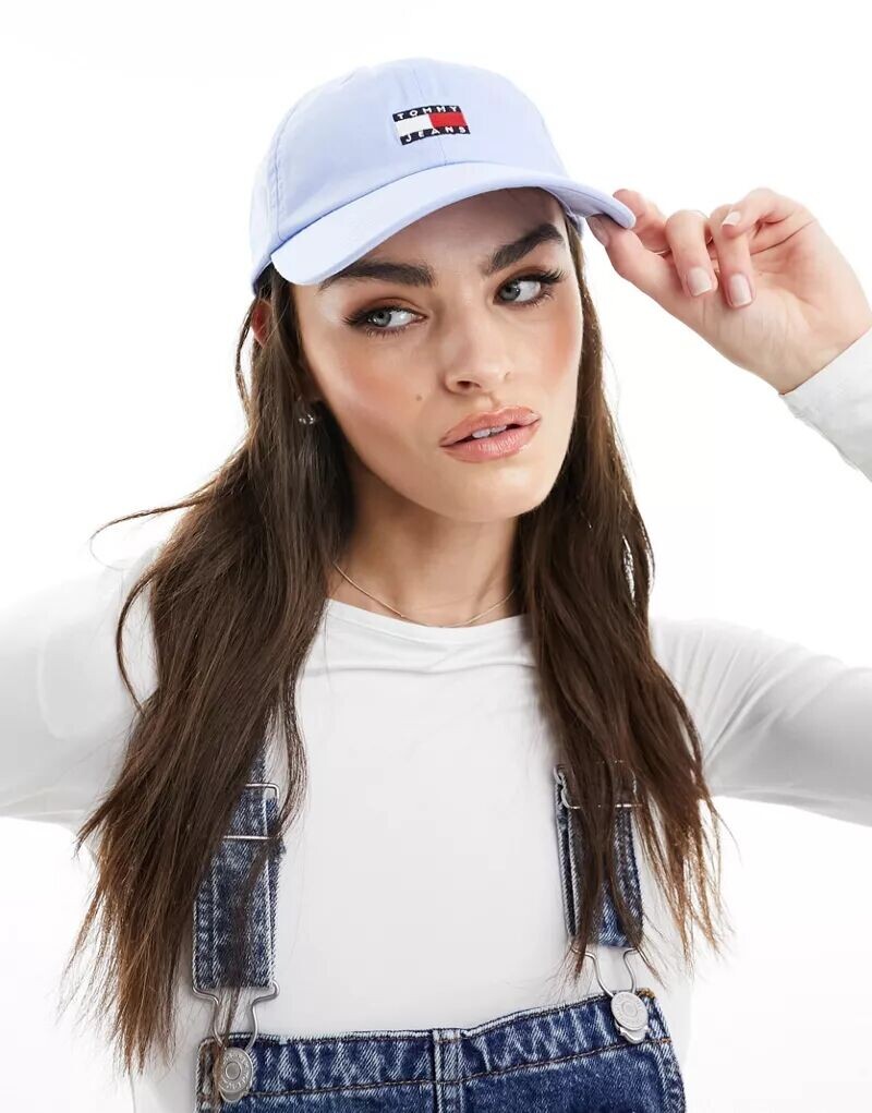 Синяя кепка Tommy Jeans Heritage