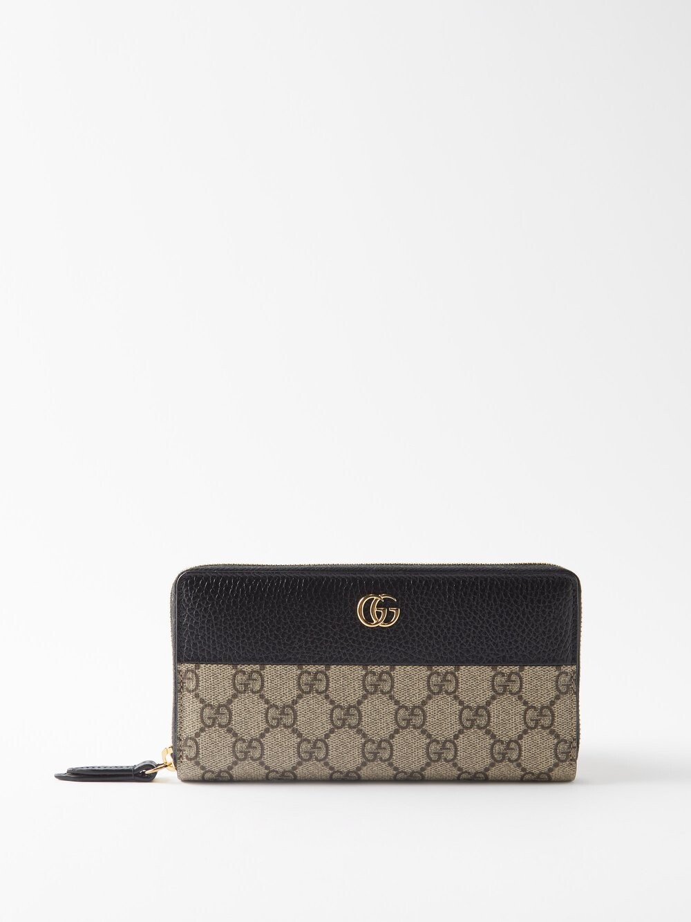 

Кошелек petite marmont gg-supreme из ткани и кожи Gucci, бежевый