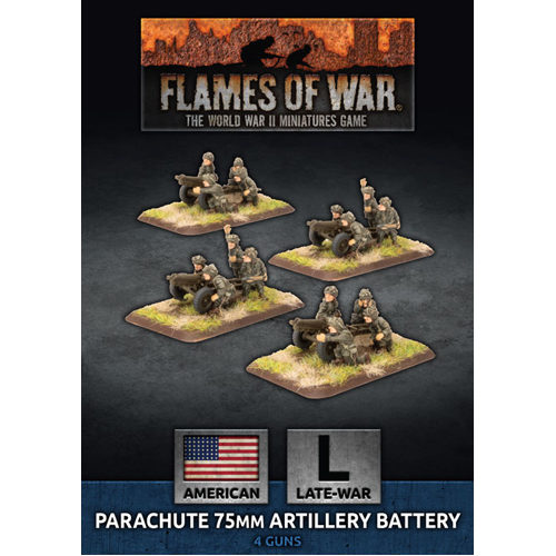 Фигурки Flames Of War: Parachute 75Mm Artillery Battery (Plastic)