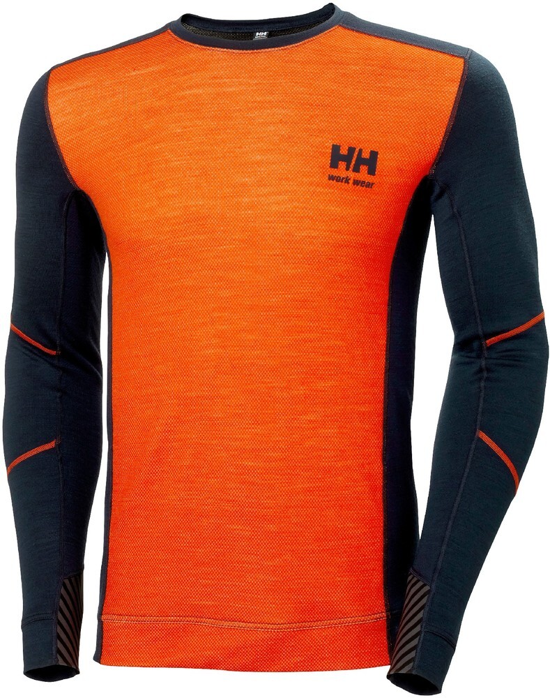 

Лонгслив Helly Hansen Lifa Merino Crewneck, синий