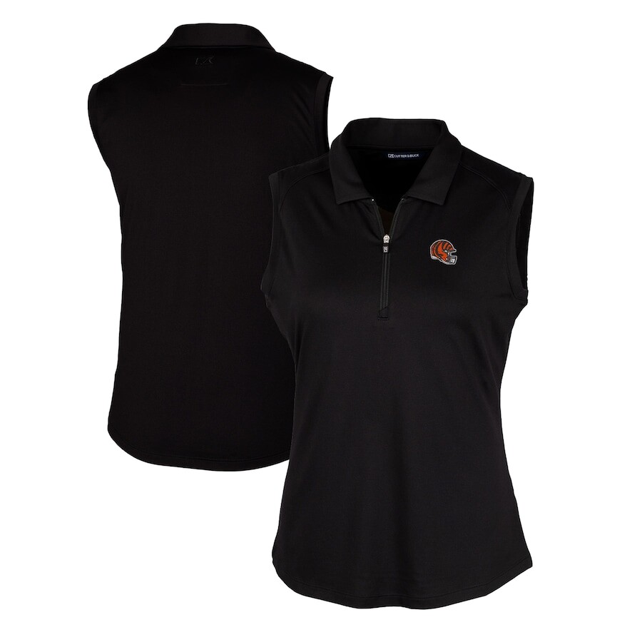 

Поло без рукавов Cutter & Buck Cincinnati Bengals, черный