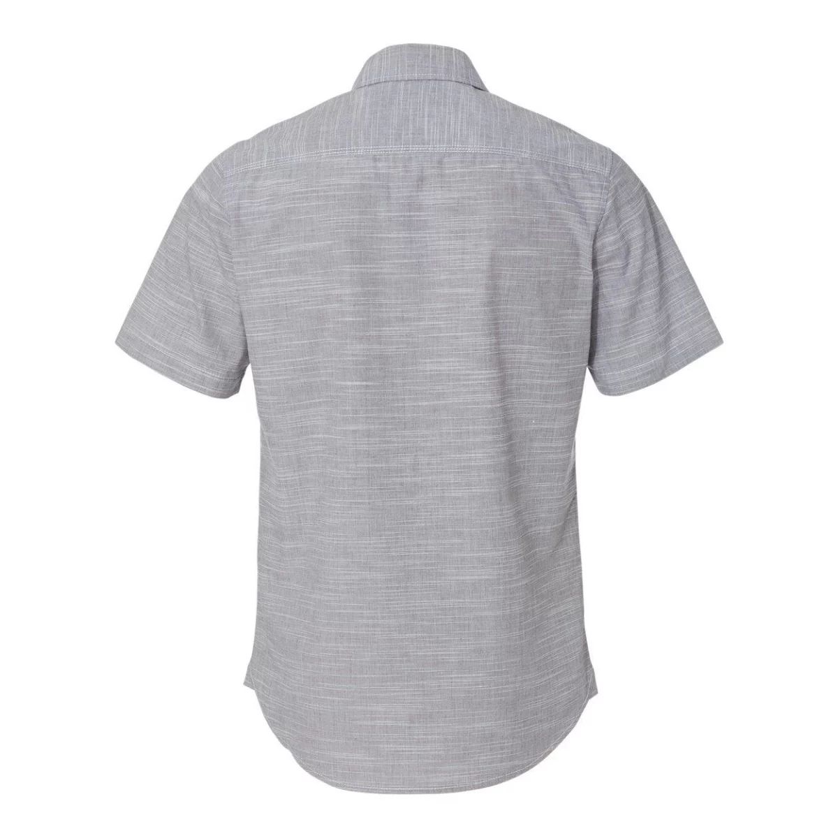 Текстурированная однотонная рубашка с коротким рукавом Burnside burnside john ashland