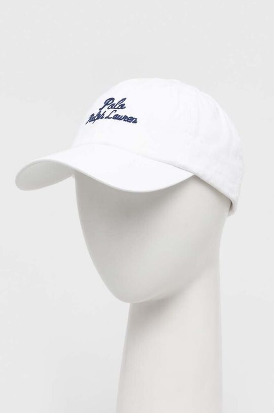 

Хлопковая бейсболка Polo Ralph Lauren, белый