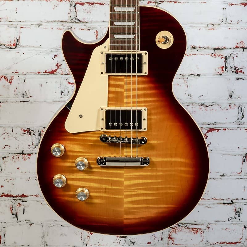 

Электрогитара Gibson - Les Paul Standard 60s - Left-Handed Electric Guitar - Bourbon Burst - w/ Hardshell Case
