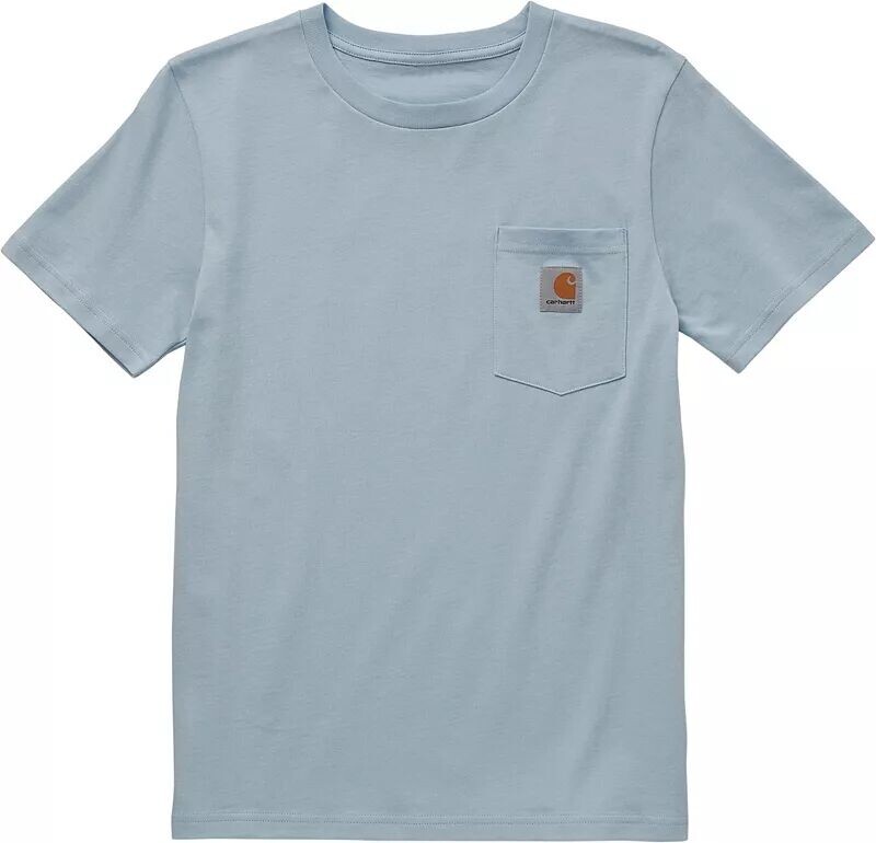 

Футболка Carhartt с градиентом C для мальчиков, светло-синий