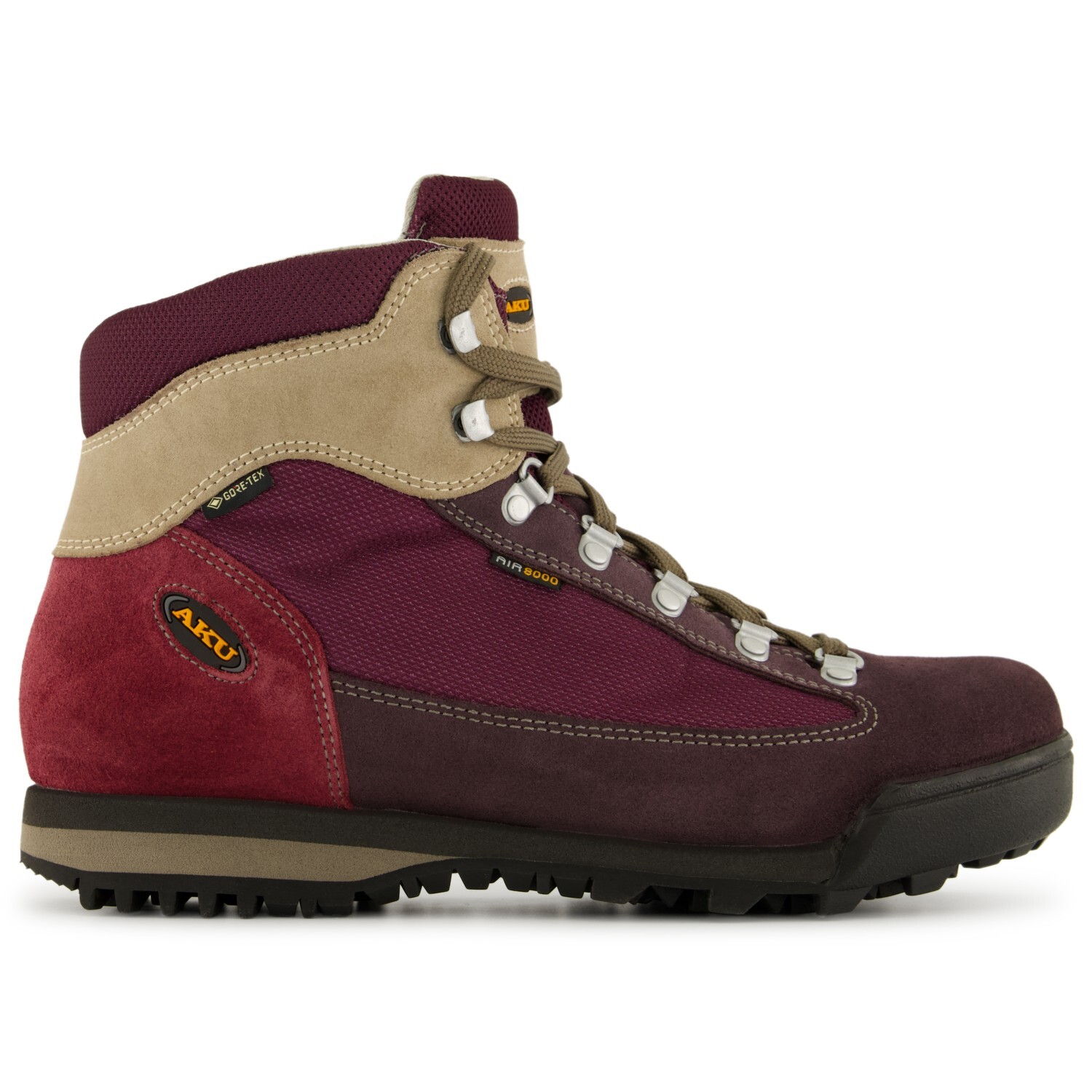 

Ботинки для прогулки Aku Women's Ultra Light Original GTX, цвет Burgundy/Violet