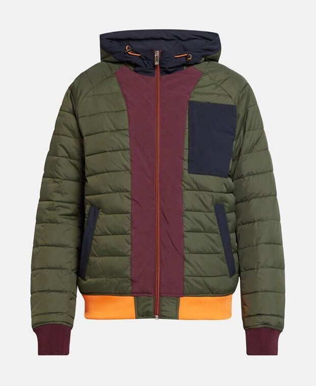 

Стеганый блузон Scotch & Soda, хаки