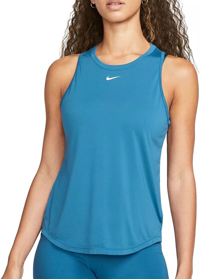 

Женская майка стандартной посадки Nike One Dri-FIT, синий