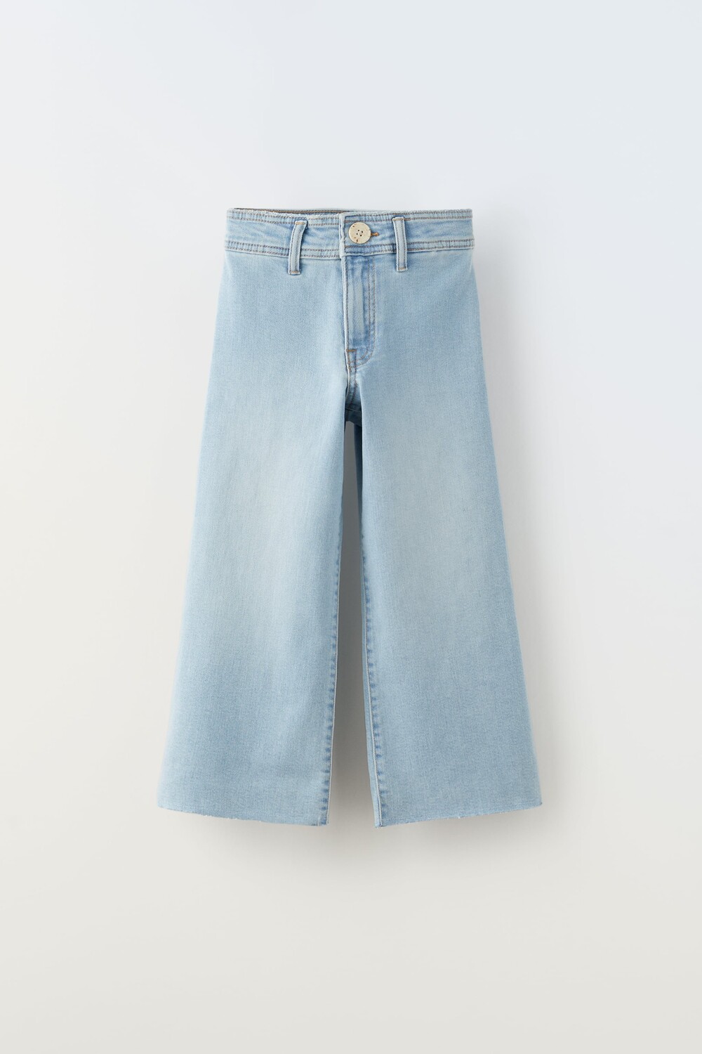 

Мягкие морские джинсы Zara, голубой