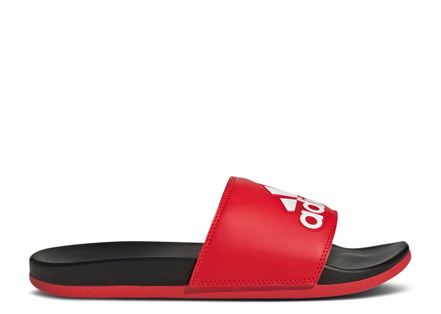 

Кроссовки adidas Adilette Comfort Slide 'Vivid Red Black', красный