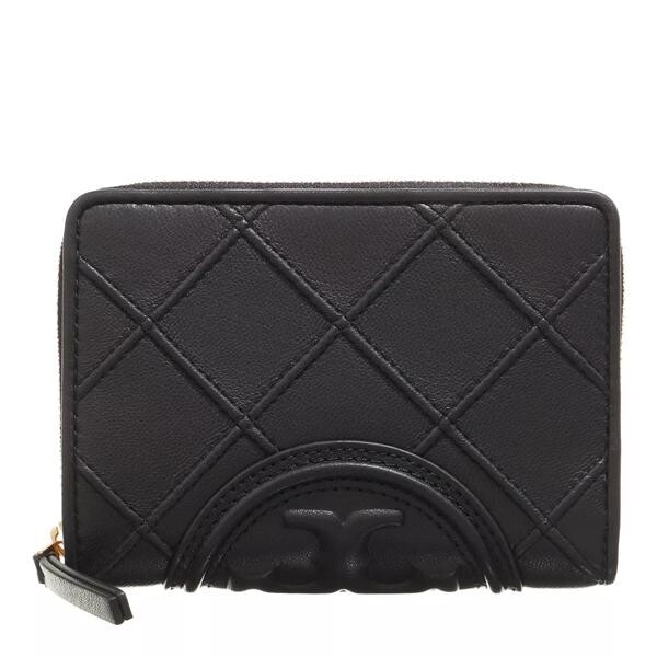 

Кошелек fleming soft bi-fold wallet Tory Burch, черный