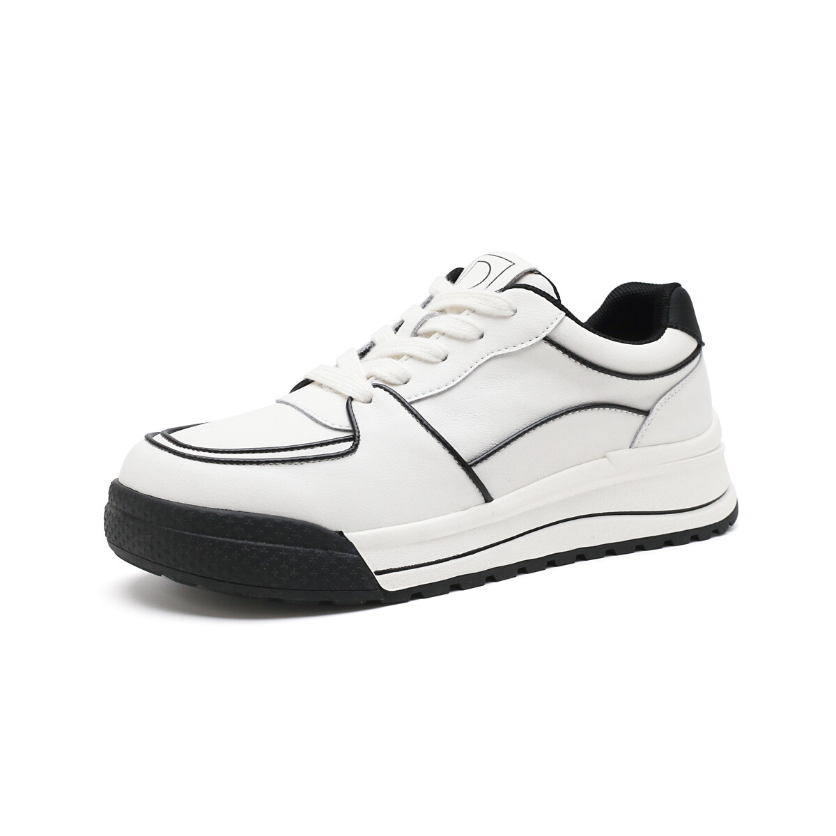 

Кроссовки D:FUSE SCANDINAVIA Skateboarding Shoes Women's Low-top Beige/black, бежевый/черный