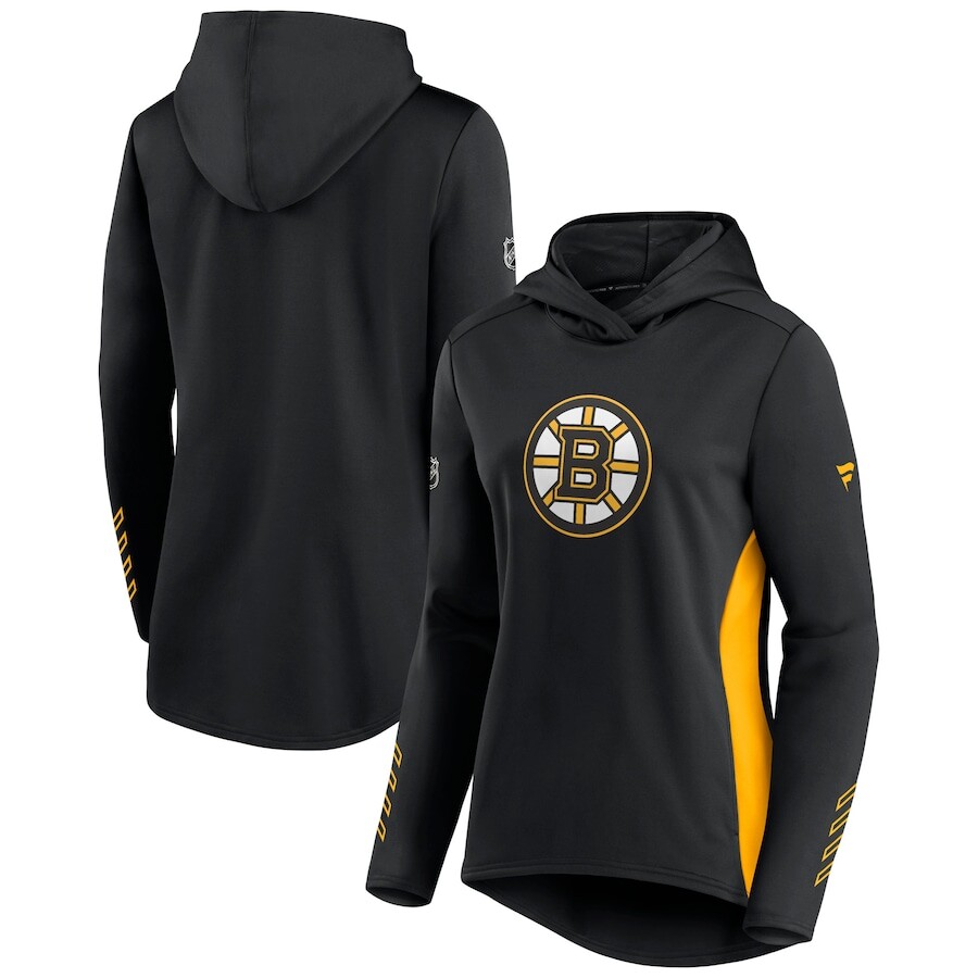 

Пуловер с капюшоном Fanatics Branded Boston Bruins, черный
