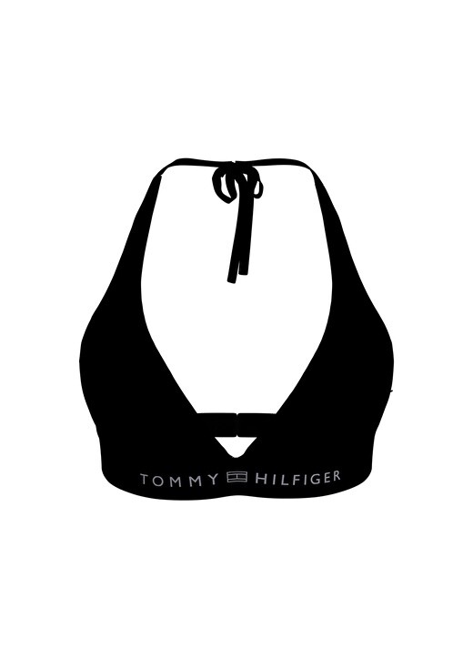 

Черный женский топ бикини Tommy Hilfiger