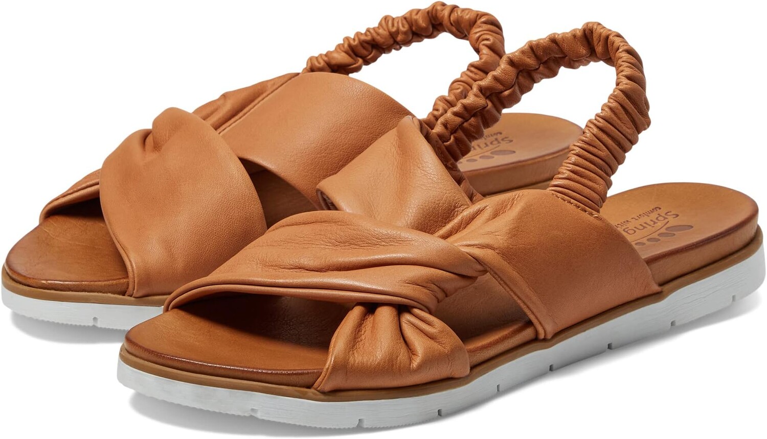 

Сандалии на плоской подошве Angeline Spring Step, цвет Camel