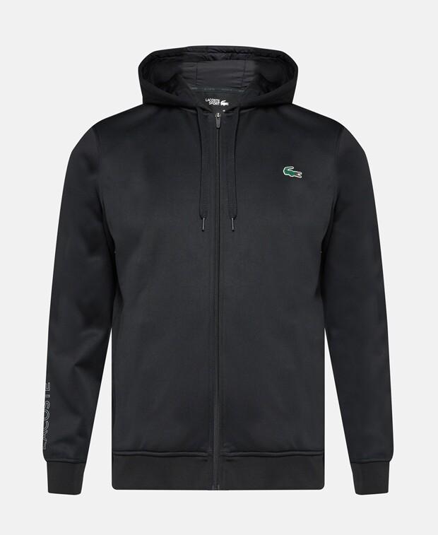 

Толстовка с капюшоном Lacoste, черный