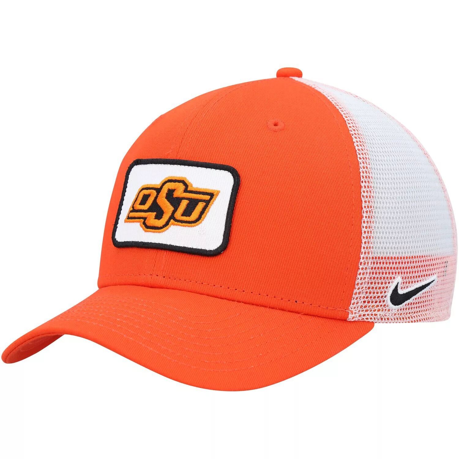 

Мужская кепка Nike оранжево-белая Oklahoma State Cowboys Classic99 Trucker Snapback