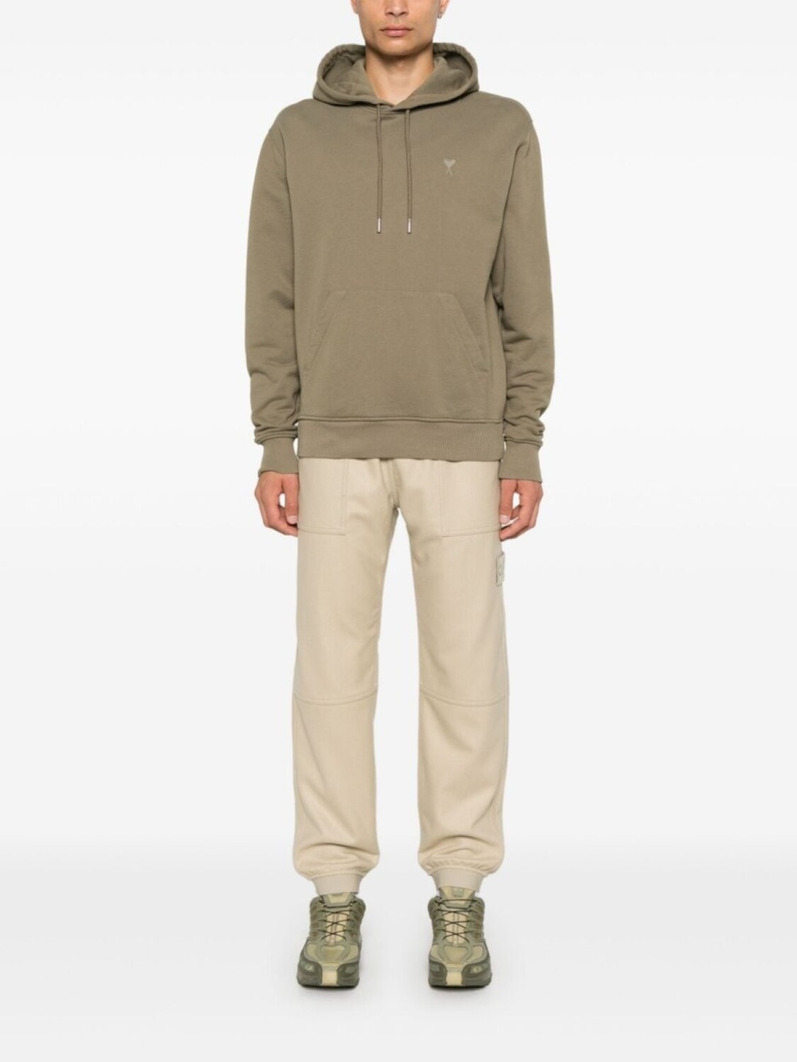 

Спортивные брюки с логотипом Stone Island Compass, серый