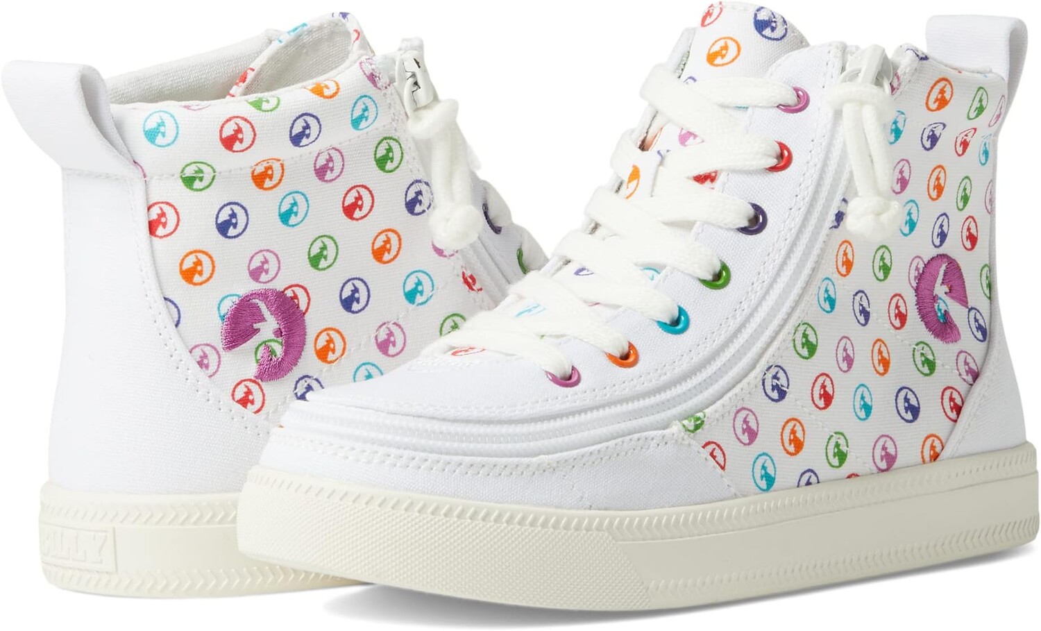 

Кроссовки Classic Lace High BILLY Footwear Kids, цвет Rainbow Polka