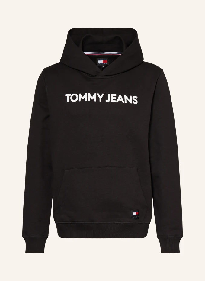 

Толстовка с капюшоном Tommy Jeans, черный