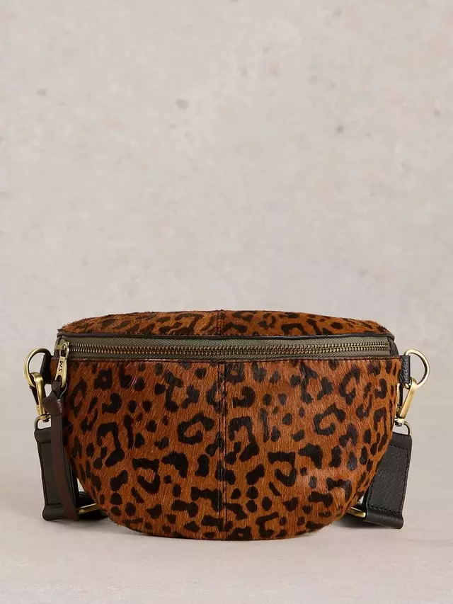 

Сумка White Stuff Mini Sebby Leather Sling, цвет brown/multi