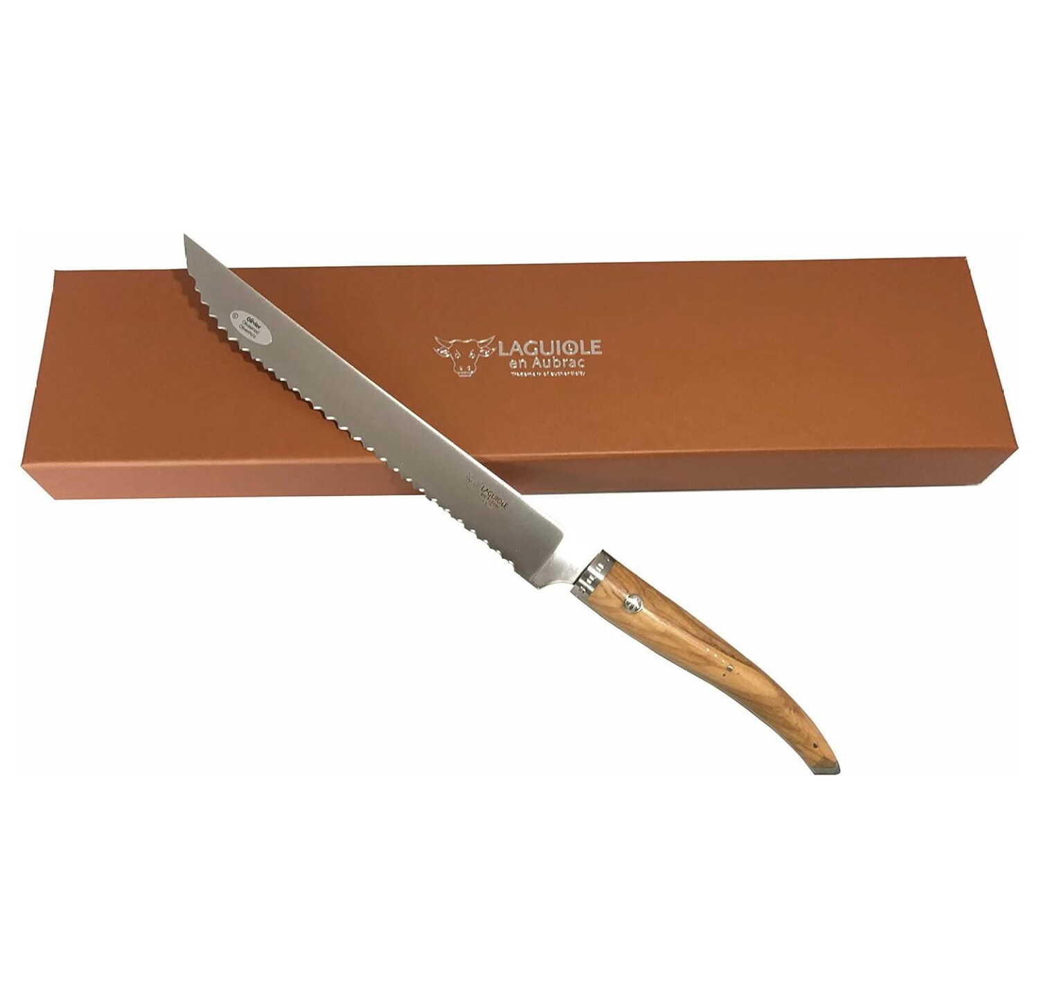 

Нож с зубцами Laguiole en Aubrac Cuisine Gourmet Werqueid, 25 см