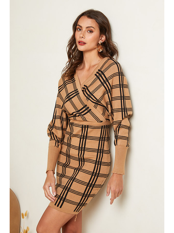 

Платье Soft Cashmere, кэмел