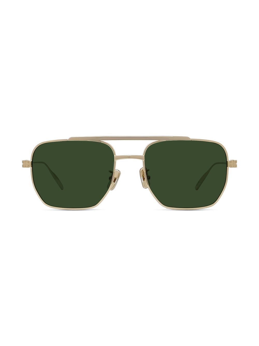 Солнцезащитные очки-авиаторы GV Speed 54MM Givenchy, золотой солнцезащитные очки givenchy коричневый золотой