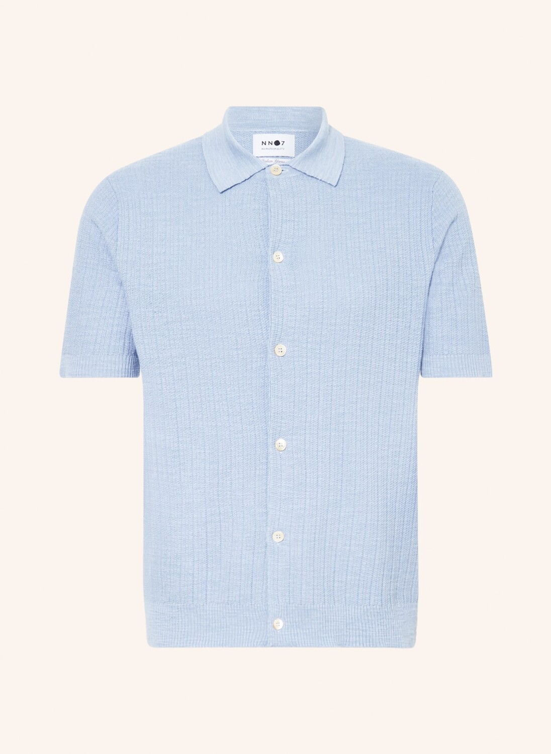 

Рубашка NN.07 NOLAN Regular Fit, светло-синий