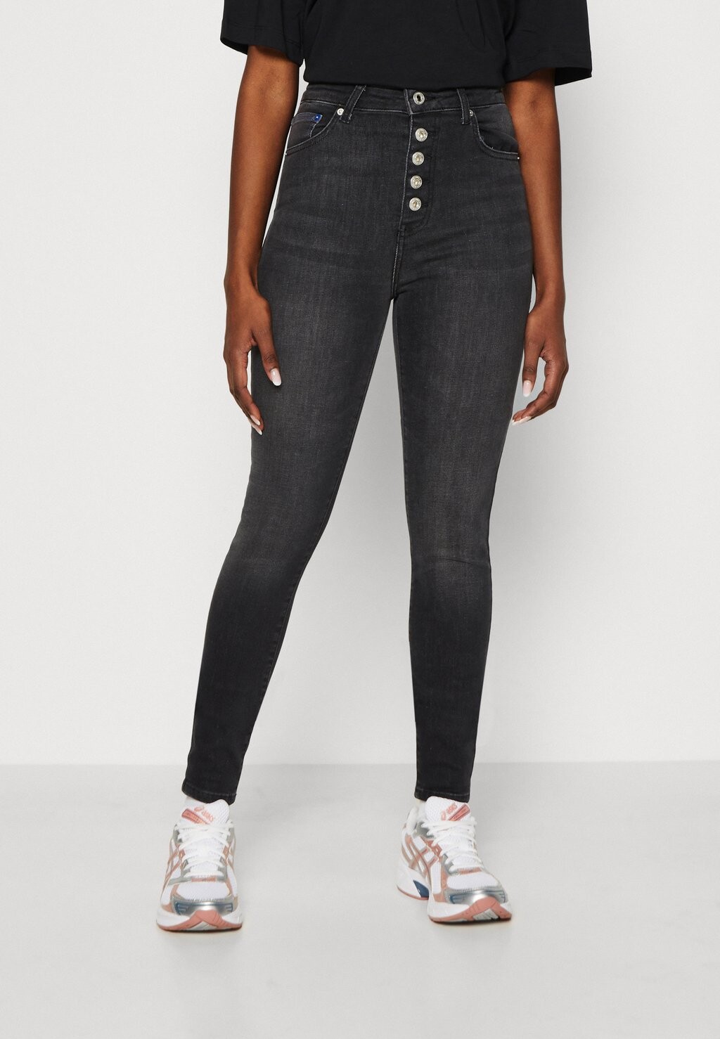 

Джинсы Skinny Fit Karl Lagerfeld Jeans SHANKS, цвет visual washed black
