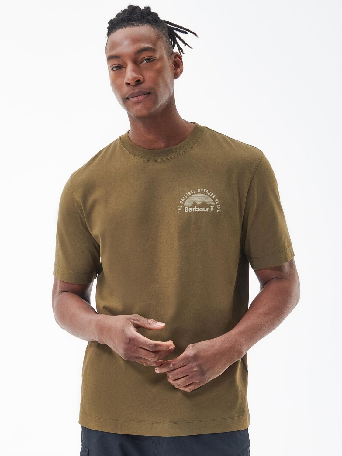 

Футболка Barbour Haydock, бук