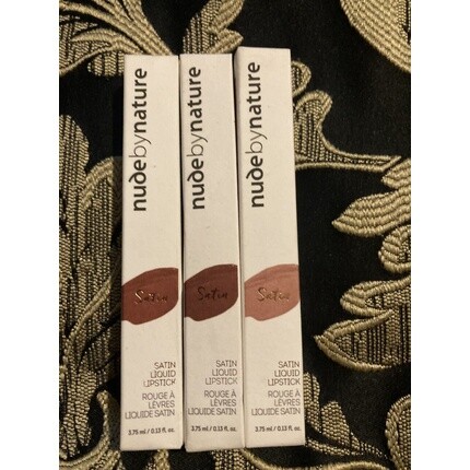 

Жидкая губная помада Nude By Nature Satin Liquid Lipstick, 3,75 мл — упаковка из 3 шт. (10 терракотовых x2 + 05 Sunkissed), Серый