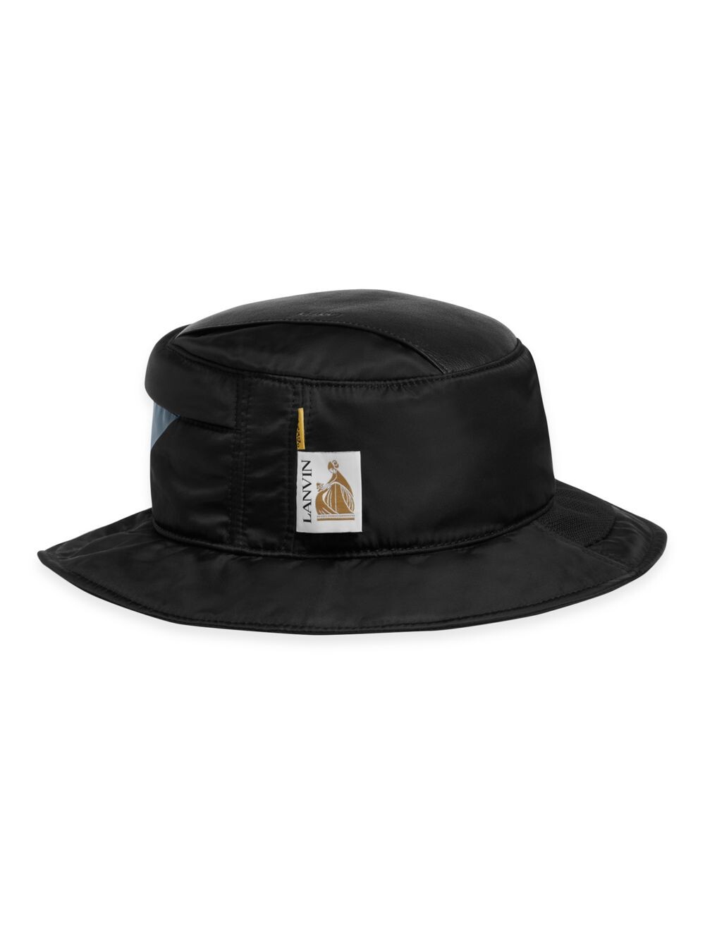 

Шапка-ведро с логотипом Gallery Dept. x Lanvin Lanvin, черный