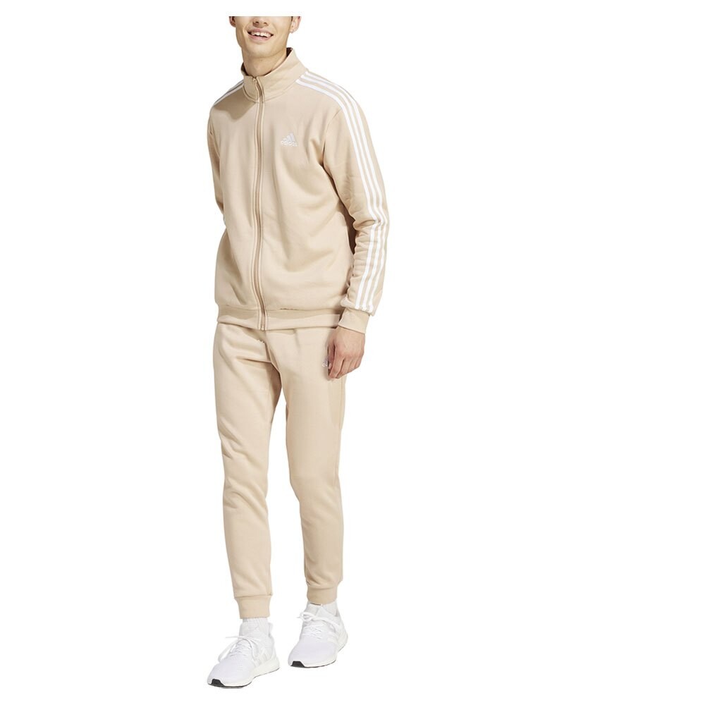 

Спортивный костюм adidas Basic Fleece 3 Stripes, бежевый