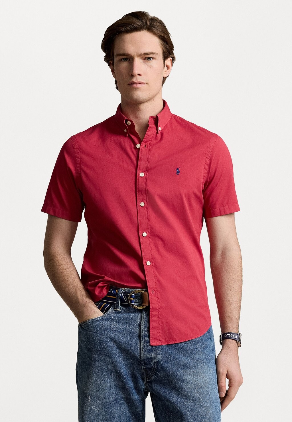 

Рубашка Polo Ralph Lauren, красный