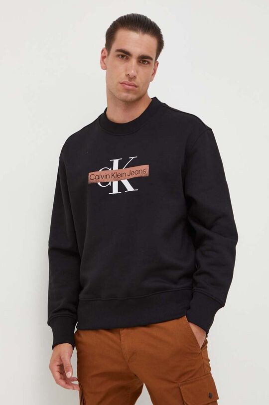 

Толстовка Calvin Klein Jeans, черный