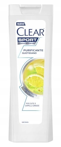 

Шампунь против перхоти, 225 мл Clear Sport Purificante