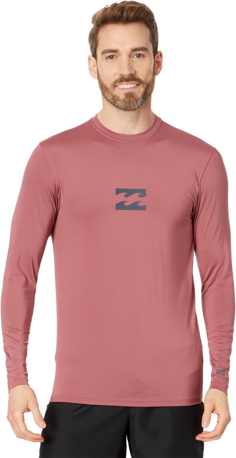 

Плавки Billabong All Day Wave Loose Fit Long Sleeve Rashguard, цвет Rose Dust