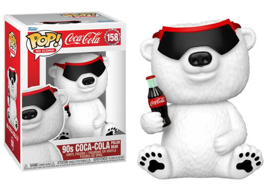 

158 рекламных иконок Coca-Cola Polar Bear 90-х годов Funko Pop! Винил