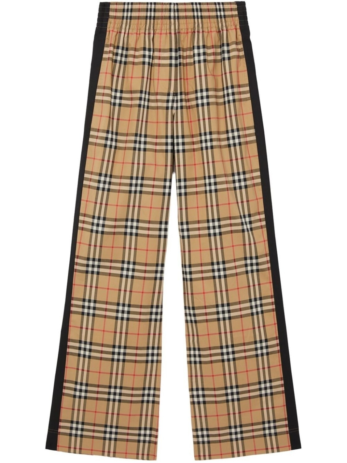 

Burberry брюки в клетку Vintage Check с завышенной талией, коричневый