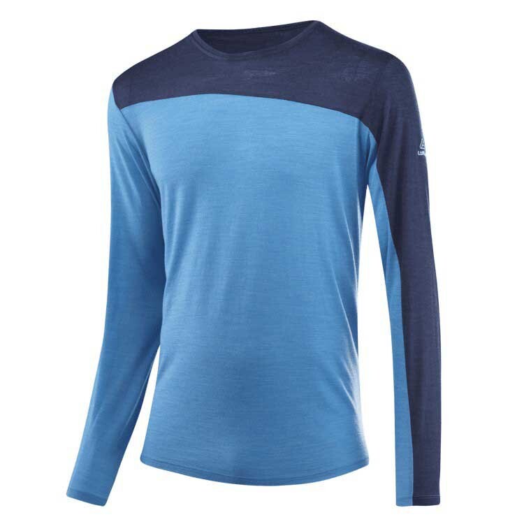 

Футболка с длинным рукавом Loeffler Merino-Tencel, синий