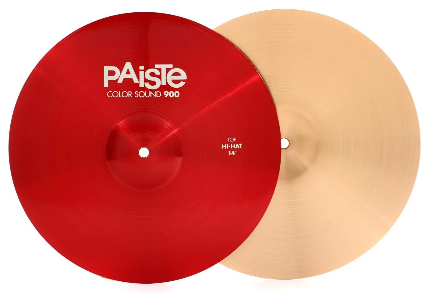 

Тарелки хай-хэт Paiste 14 дюймов Color Sound 900 Red